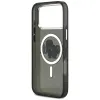 Karl Lagerfeld IML Glitter Karl & Choupette Sketch Logo MagSafe - Case for iPhone 17 Pro Max (black)