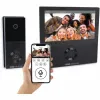 Protingas video-domofonas SCS SENTINEL VisioWifi Juoda noir