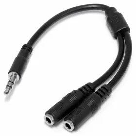 Audioliitinadapteri Startech MUY1MFFS             Musta 0,2 m