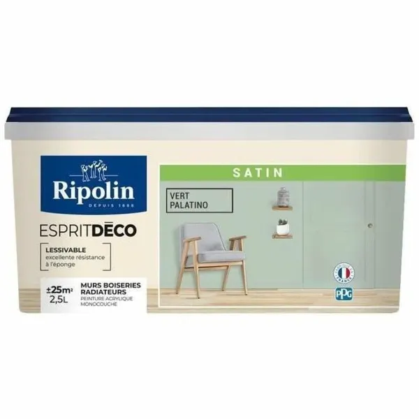 Primer Paint Ripolin Vert Satin finish