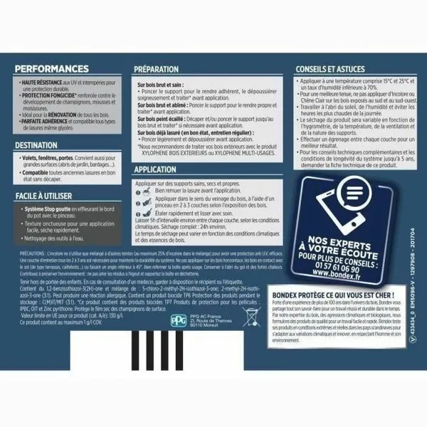Gruntinis Dažai Bondex Pilka Satino apdaila 1 L