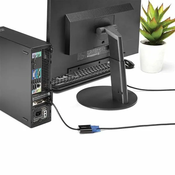 Адаптер для DisplayPort на VGA Startech DP2VGA3 Чёрный