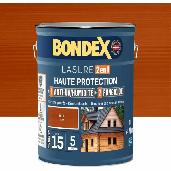 Gruntinis Dažai Bondex Ruda Satino apdaila 5 L