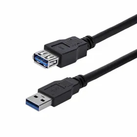 USB laidas Startech USB3SEXT1MBK         USB A Juoda