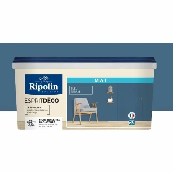 Грунтовка Ripolin Синий матовый 2,5 L