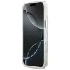 Karl Lagerfeld IML Glitter Karl & Choupette Sketch Logo MagSafe - Case for iPhone 17 Pro Max (transparent)