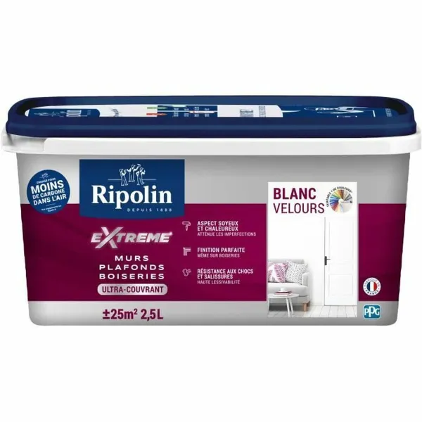 Pohjamaali Ripolin Valkoinen 2,5 L Matta