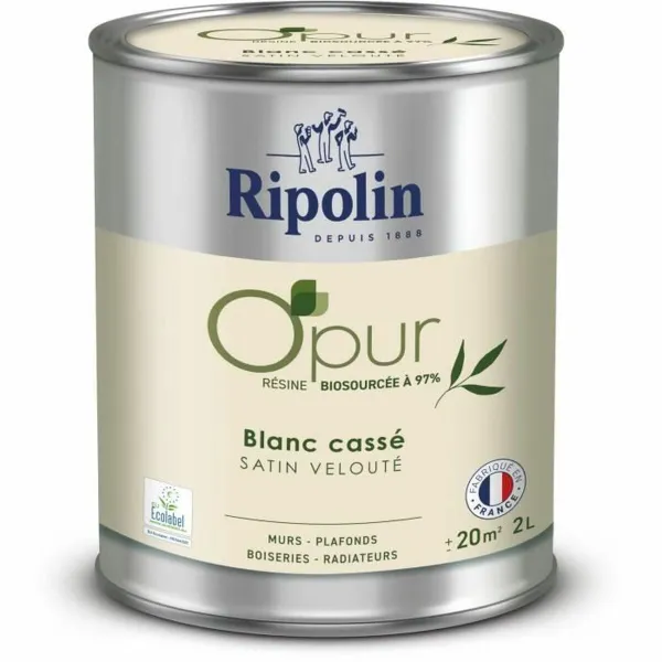 Kruntvärv Ripolin Valge Satineeritud 2 L