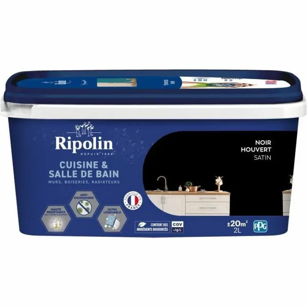 Kruntvärv Ripolin noir Satineeritud 2 L