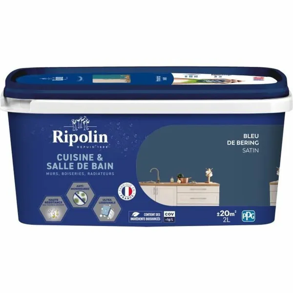 Kruntvärv Ripolin Sinine Satineeritud 2 L