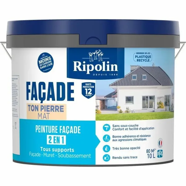 Gruntinis Dažai Ripolin Rusvai gelsva Parafinas 10 L