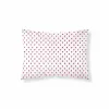 Pillowcase Decolores Corazones Multicolour 175 Threads 65 x 65 cm