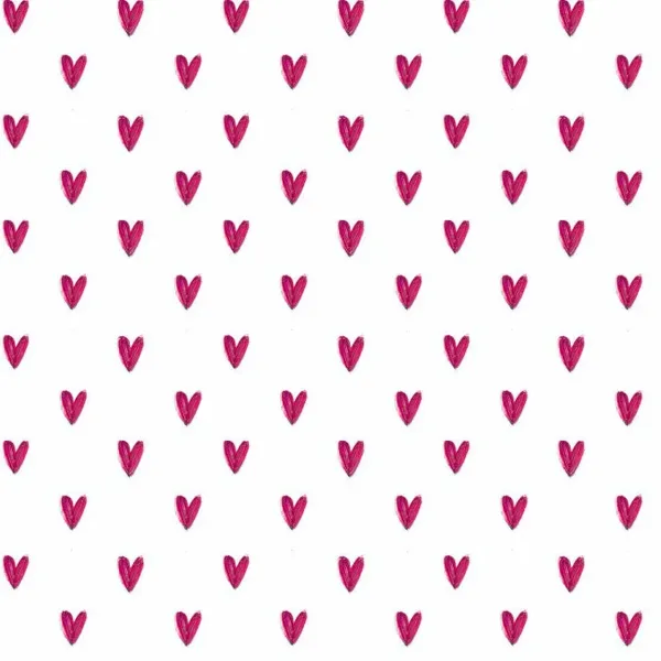 Pillowcase Decolores Corazones Multicolour 175 Threads 65 x 65 cm