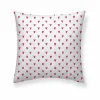 Pillowcase Decolores Corazones Multicolour 175 Threads 65 x 65 cm