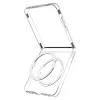 Spigen Airskin Mag MagSafe - Case for Samsung Galaxy Z Flip 7 (Clear/White)