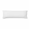 Pillowcase Decolores Liso White 175 Threads 45 x 110 cm