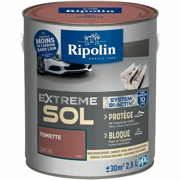 Gruntskrāsa Ripolin Rose Satīna apdare 2,5 L
