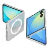 Spigen Airskin Mag MagSafe - Case for Samsung Galaxy Z Flip 7 (Clear/White)
