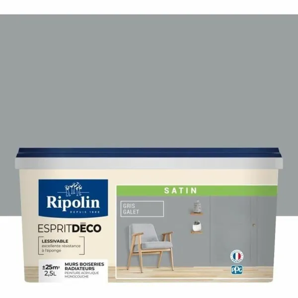 Грунтовка Ripolin Серый сатин 2,5 L