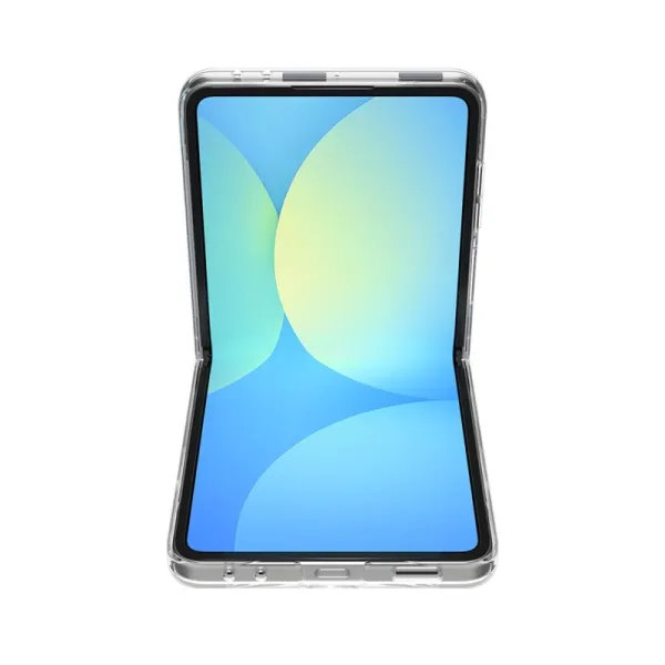 Spigen Airskin Mag MagSafe - Case for Samsung Galaxy Z Flip 7 (Clear/White)