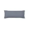 Pillowcase Decolores Liso Denim Blue 175 Threads 45 x 110 cm