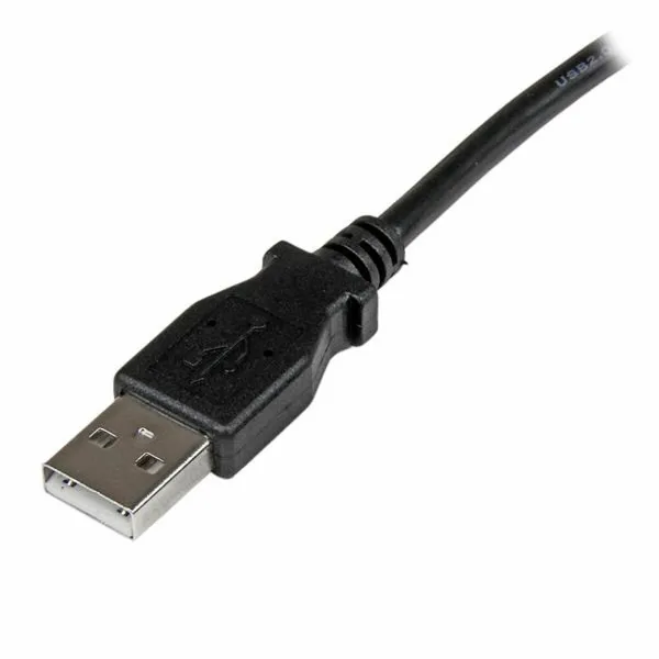 USB A - USB B kaapeli Startech USBAB2ML             Musta