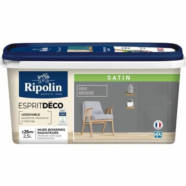 Грунтовка Ripolin Серый сатин 2,5 L