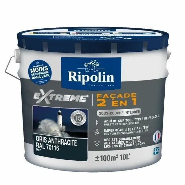 Грунтовка Ripolin Серый матовый 10 L