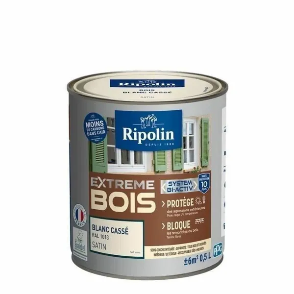 Gruntinis Dažai Ripolin Balta Satino apdaila 500 ml