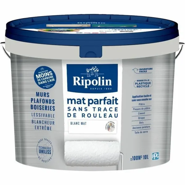 Kruntvärv Ripolin Valge Matt 10 L