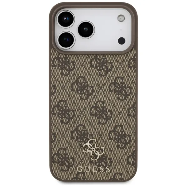 Guess 4G Small 4G and Classic MagSafe - Case iPhone 17 Pro Max (brown)
