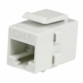 Adapter RJ45 Startech C6KEYCOUPLWH RJ45 Valge