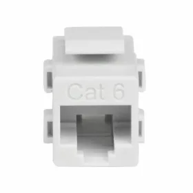Adapter RJ45 Startech C6KEYCOUPLWH RJ45 Valge
