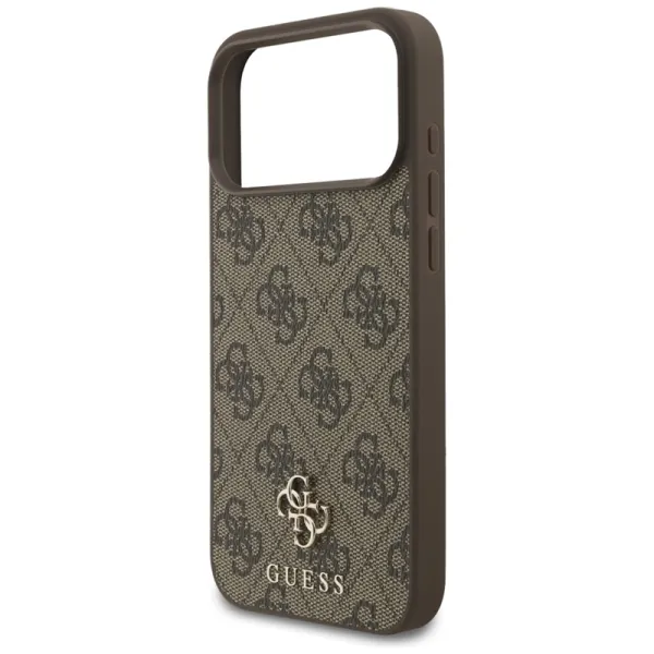 Guess 4G Small 4G and Classic MagSafe - Case iPhone 17 Pro Max (brown)