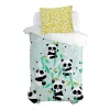 Pillowcase HappyFriday Moshi Moshi Panda Garden Multicolour 60 x 70 cm