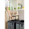 Atkārtoti Pārstrādājamo Atkritumu Tvertne Curver VERTO Pelēks 54 L Plastmasa