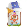 Pillowcase HappyFriday Mr Fox Van Multicolour 80 x 80 cm