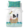 Pillowcase HappyFriday Mr Fox Flying Boy Multicolour 50 x 75 cm