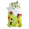 Pillowcase HappyFriday Mr Fox Piggys Multicolour 80 x 80 cm