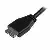 Универсальный кабель USB-MicroUSB Startech USB3AUB15CMS         Чёрный