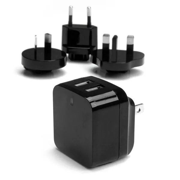 Seinalaadija Startech USB2PACBK            Must