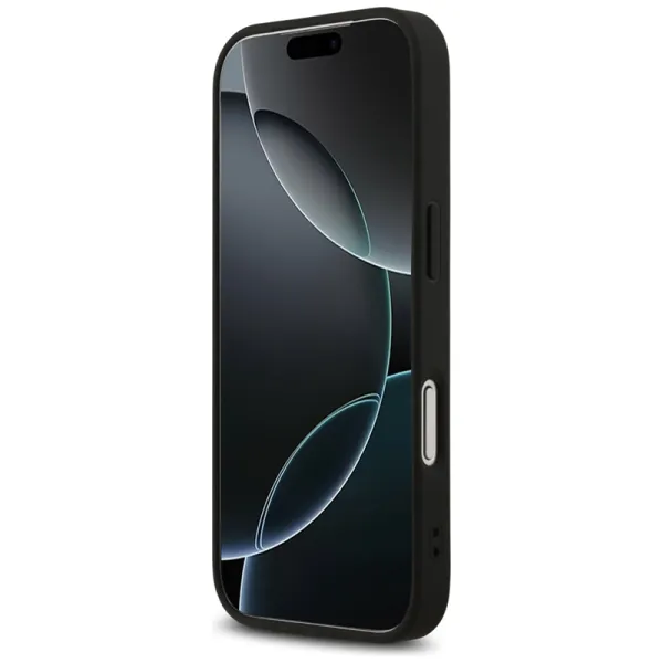 Guess 4G Printed Stripes MagSafe - Case iPhone 17 Pro (black)