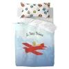 Pillowcase HappyFriday Le Petit Prince Son avion Multicolour 80 x 80 cm