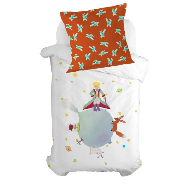 Pillowcase HappyFriday LE PETIT PRINCE Multicolour 80 x 80 cm