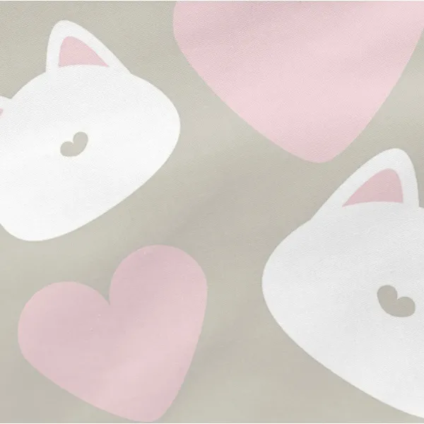 Pillowcase HappyFriday Happynois Kitty Multicolour 60 x 70 cm