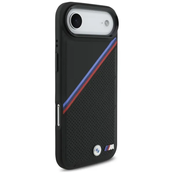 BMW M Tricolor Metal Logo MagSafe - iPhone Air Case (Black)