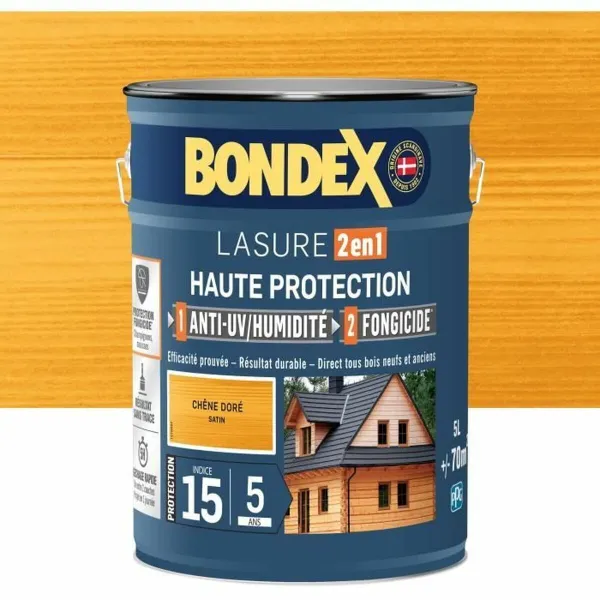 Lakka Bondex Jaune Satiiniviimeistely 5 L