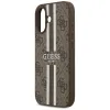 Guess 4G Printed Stripes MagSafe - Case iPhone 17 (brown)