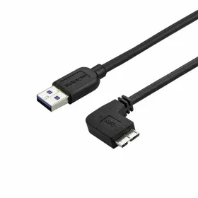 Kabelis USB į mikro USB Startech USB3AU2MRS           Juoda