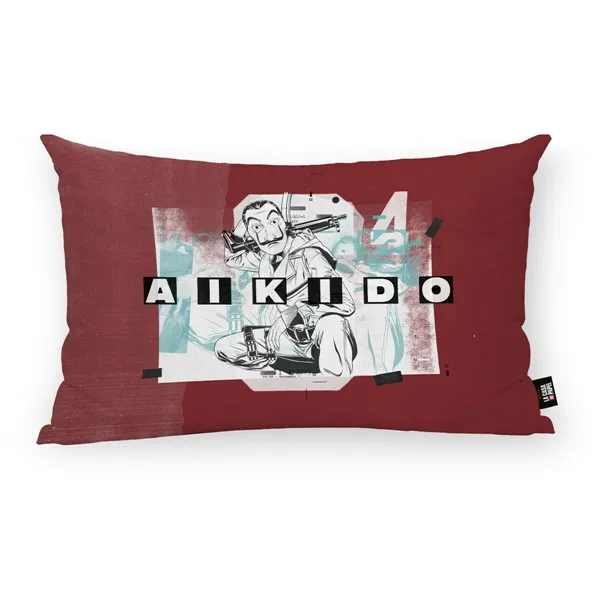 Cushion cover La casa de papel Aikido C White Multicolour 30 x 50 cm